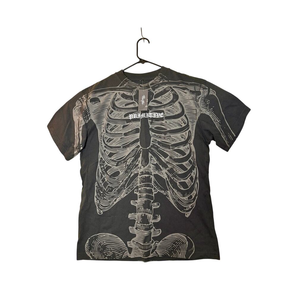 NWT - Primative Men's Skeleton Tee - Black & Gray - Medium